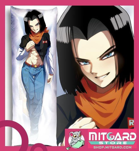 DRAGON BALL SUPER Android 17 Body pillow case Dakimakura - 2